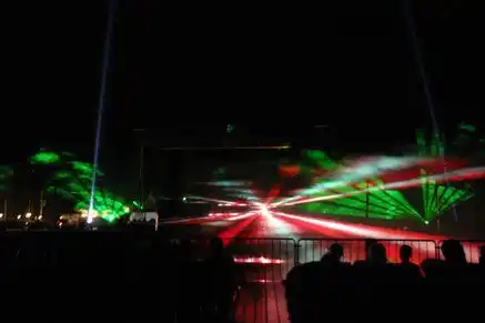 Призеры лазерного фестиваля где-то в Европе