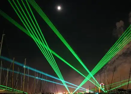 Призеры лазерного фестиваля где-то в Европе