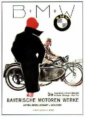 Старые плакаты BMW
