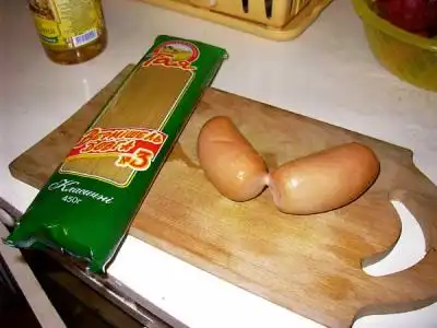 Как готовить макароны с сардельками