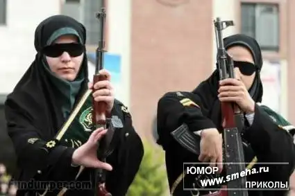 Иранский женский спецназ