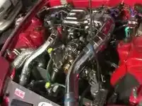 Mazda RX7 отжигает