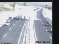 Авария на магистрали