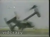 Жестокое падение вертолёта