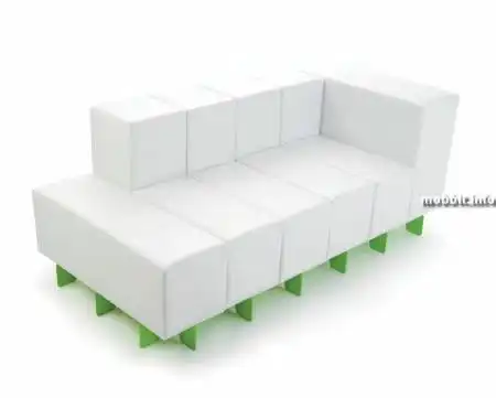 Модульный диван Oi – для любителей тетриса