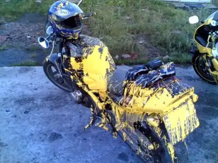 Как правильно красить мотоциклы (10 фото)