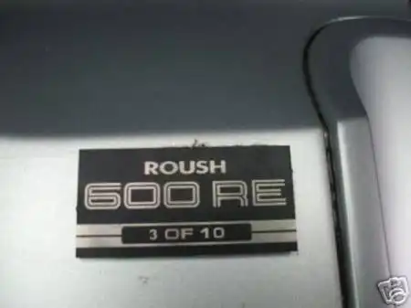 Разбит один из 10ти эксклюзивных Roush 600re