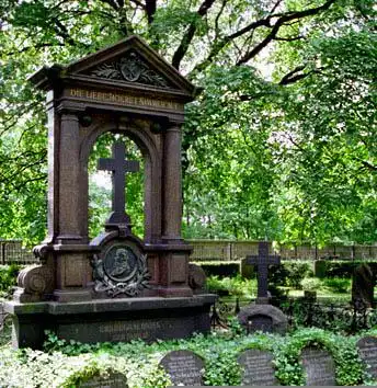 Фотографии с кладбища Доротен в Берлине (Германия)