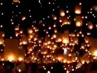 Фестивал фонарей в Таиланде, потрясное зрелище