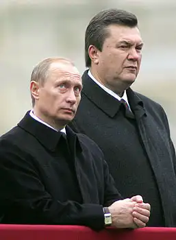 Путин и Янукович (фотожаба)