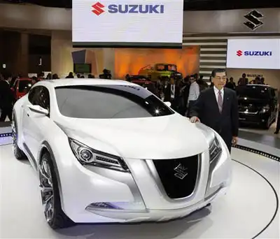 Компания Suzuki продемонстрировала вторую версию концепта Kizashi.