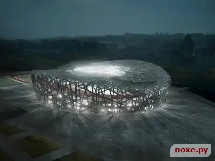 Китайцы строят стадион к играм 2008 года