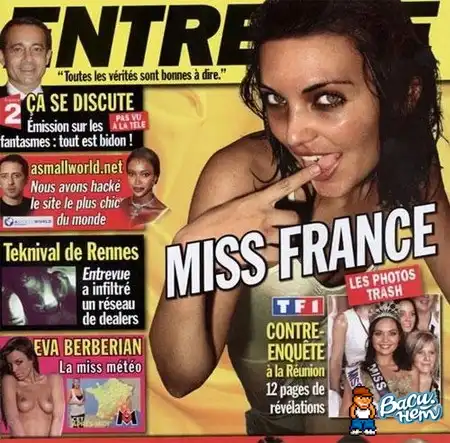 Мисс Франция лишилась короны из-за вызывающего вида