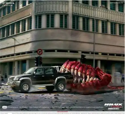 Интересные идеи рекламного креатива .