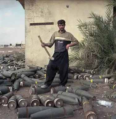 Собиратели бомб в Ираке