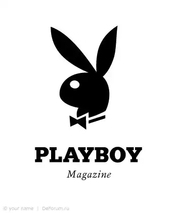 Фотожабы на логотип Playboy