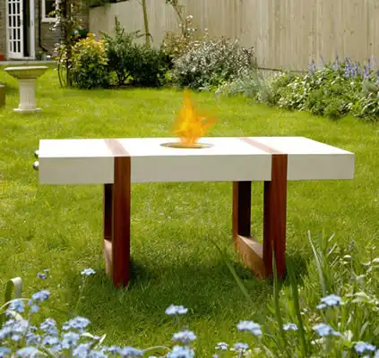 Огненный столик (8 фото)