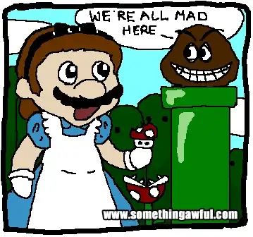 Сумасшедшие зарисовки Марио или "Mario Gone Mad!"