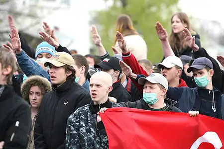 Первомайские митинги в Москве
