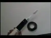 Зубная щетка из вибратора