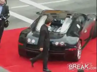 Bugatti Veyron и Том Круз... Несовместимы...