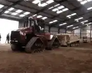 Кто сильнее - трактор или танк?