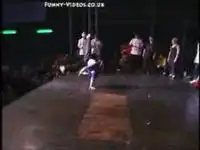 Брейкденсер неудачно закрутился