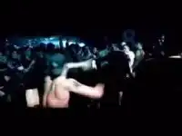 Hardcore mosh the violent dance