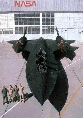Стратегический высотный разведчик SR-71 «BlackBird» (США)