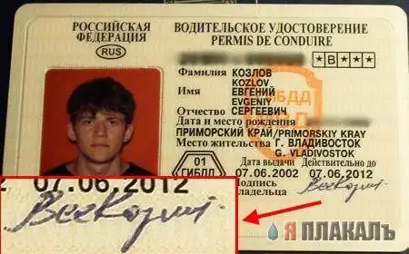 Смешные паспорта)))