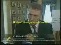 Видео: Жироновский обещал ничего не оставить от Латвии