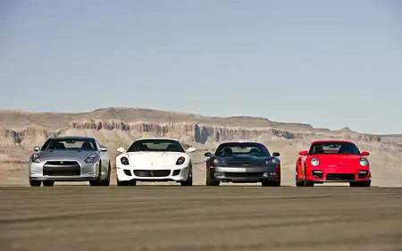 Кто быстрее Ferrari, Porsche или...
