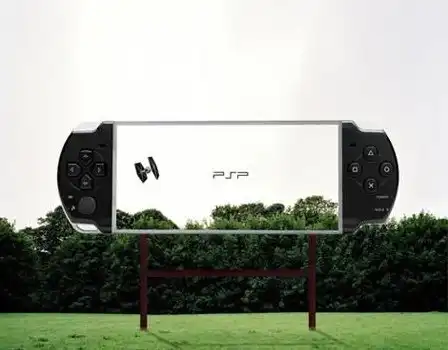 Креативная рекламная кампания Sony PSP