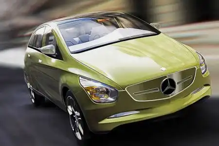 Концепт Mercedes BlueZero в Детройте продемонстрирует, каким будет новый B-класс