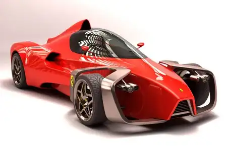Концепт Ferrari Zobin от независимого иранского дизайнера