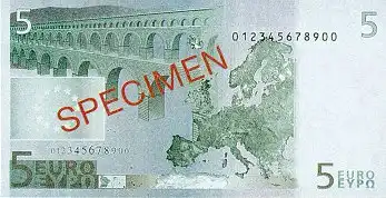 Все банкноты и монеты ЕВРО