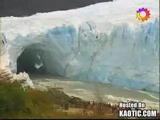 Обвал массивного ледника!