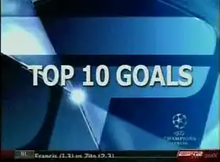 10 самых лучших голов ЛЧ УЕФА 2007