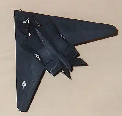 Ударный самолет Lockheed F-117 Nighthawk (США)