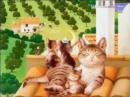 Котейки от Makoto Muramatsu