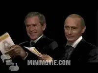 Путин и Буш в другом образе