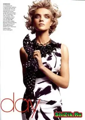 Наталья Водянова (Natalia Vodianova)-Vogue US Feb'08