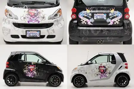 Smart ForTwo Ed Hardy Edition.