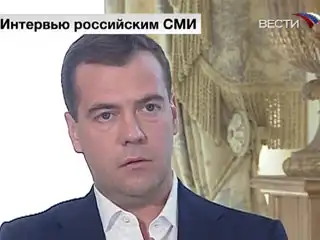 Полный текст интервью Медведева российским телеканалам