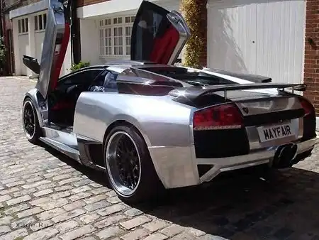 Хромированная Lamborghini
