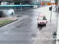 Авария на перекрестке