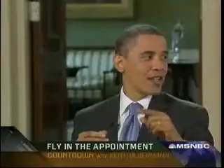 Обама vs муха