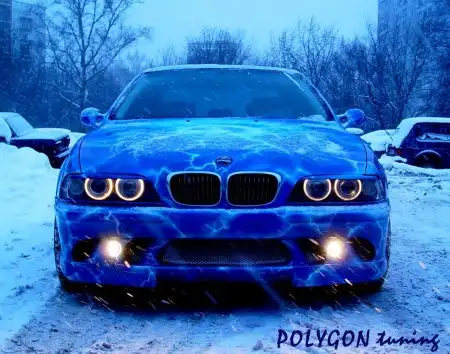 BMW E39 очень красивая!!