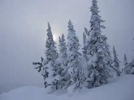 Красота гор а в частности Шерегеша