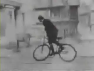Первые трюки на велосипедах